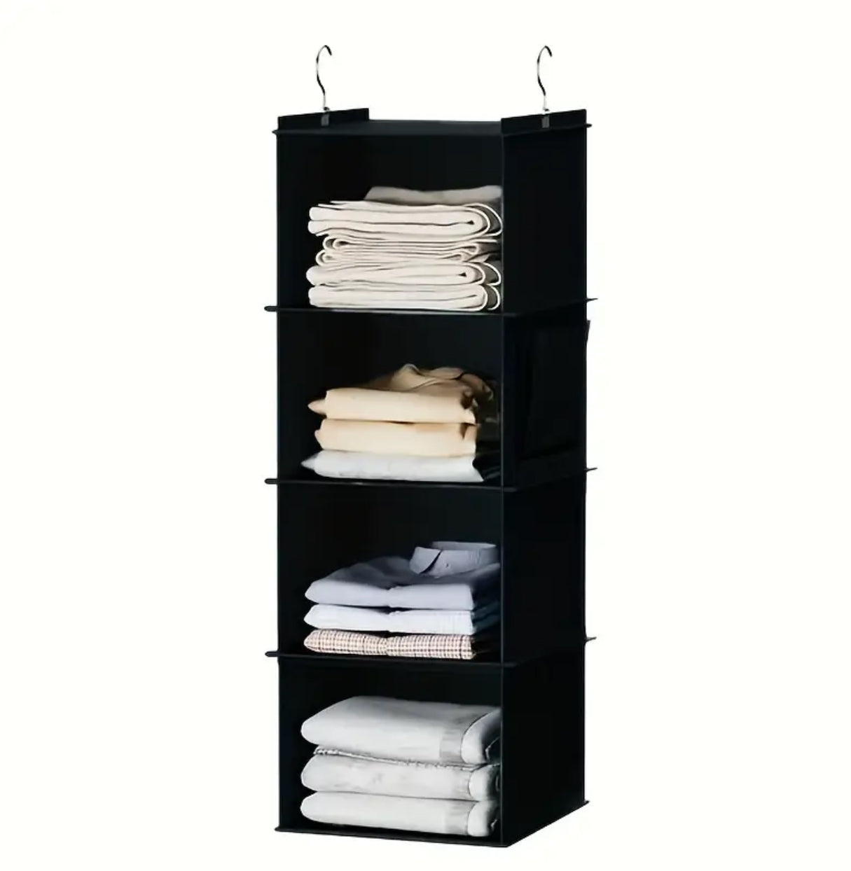 Bamboo Multi Layer Wardrobe Storage Hanging Bag