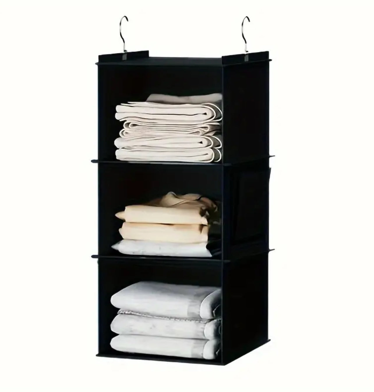 Bamboo Multi Layer Wardrobe Storage Hanging Bag